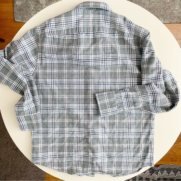 UNTUCKit Men’s Quenterra Plaid Flannel Buttom Down Shirt Medium Regular fit - Picture 4 of 6